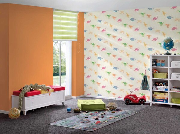 A.S. Création | Vliesová tapeta na stenu Little Love 38146-1 | 0,53 x 10,05 m | viacfarebná