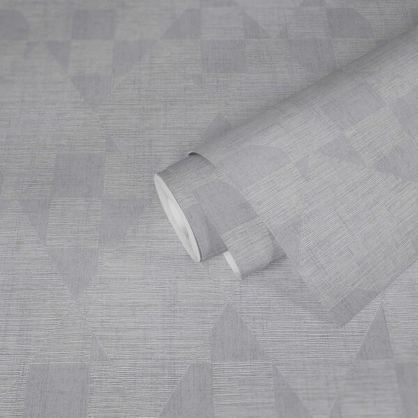 A.S. Création | Vliesová tapeta na stenu Titanium 3 38196-1 | 0,53 x 10,05 m | metalická, šedá