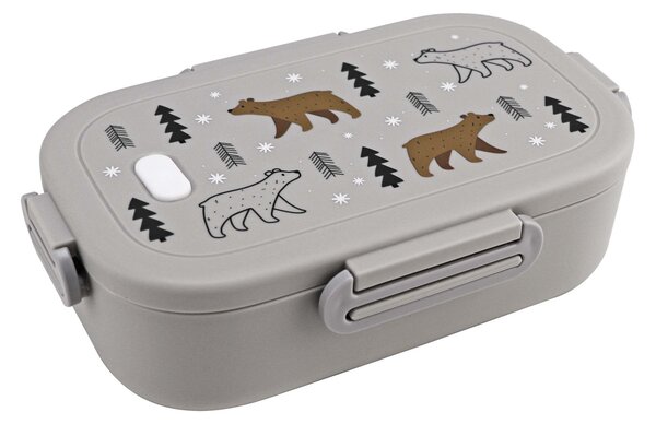 Plastový desiatový box KITCHISIMO 950ml medvedík