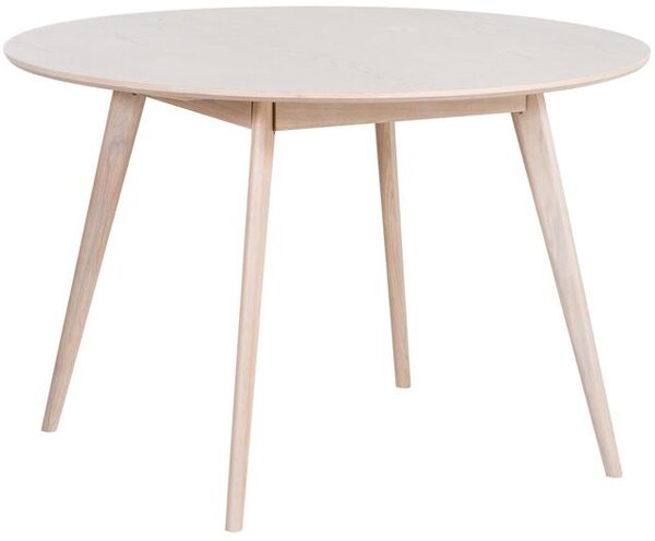 Okrúhly jedálenský stôl z dubového dreva Yumi, Ø 115 cm