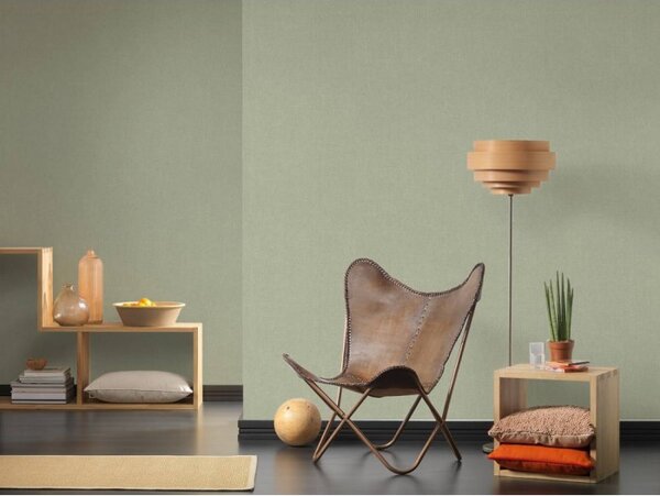 A.S. Création | Vliesová tapeta na stenu Hygge 36378-7 | 0,53 x 10,05 m | zelená