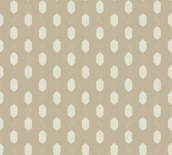 A.S. Création | Vliesová tapeta na stenu Absolutly Chic 36973-7 | 0,53 x 10,05 m | béžová, krémová
