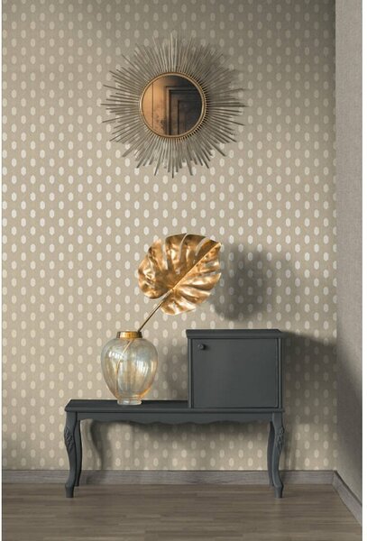 A.S. Création | Vliesová tapeta na stenu Absolutly Chic 36973-7 | 0,53 x 10,05 m | béžová, krémová