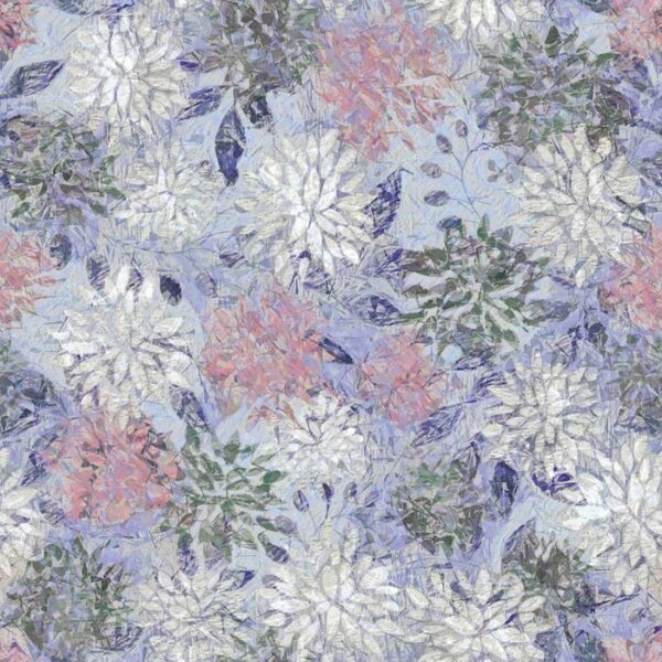 DIMEX | Vliesová tapeta na stenu Dimex Line WP-068-01 | 0,75 x 10 m | viacfarebná, biela, zelená, ružová