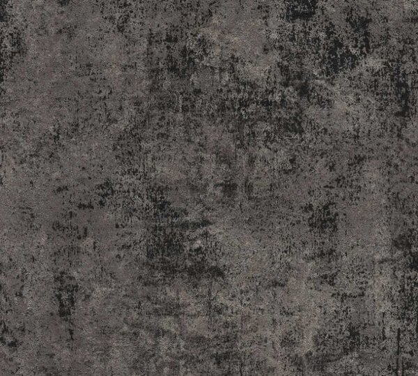 A.S. Création | Vliesová tapeta na stenu New Walls 37425-6 | 0,53 x 10,05 m | čierna, metalická, šedá