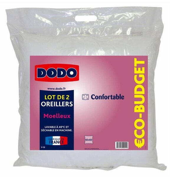 Súprava 2 vankúšov Eco Budget Dodo®