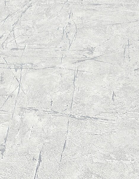 DIMEX | Vliesová tapeta na stenu WPE-901729 | 0,53 x 10,05 m | šedá, biela, metalická