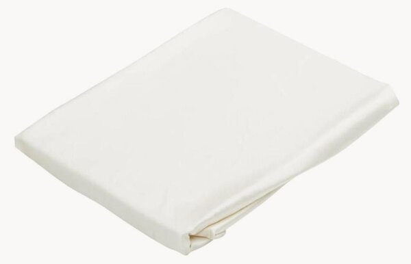 Elastická plachta zo saténu z morušového hodvábu White, 22 Momme 6A Premium