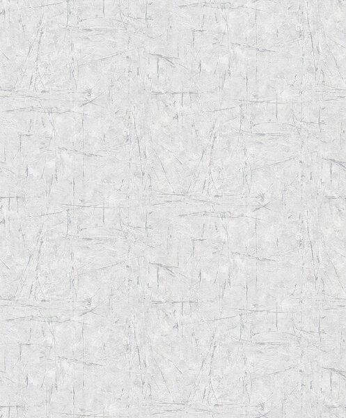 DIMEX | Vliesová tapeta na stenu WPE-901729 | 0,53 x 10,05 m | šedá, biela, metalická