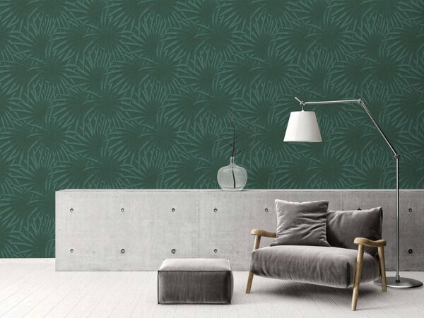 A.S. Création | Vliesová tapeta na stenu Casual Living 39338-3 | 0,53 x 10,05 m | vining ivy, zelená