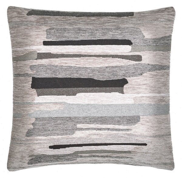 Gobelínová obliečka na vankúš Fuji šedá Chenille IT122 Farba Šedá Rozmery 42x42 cm