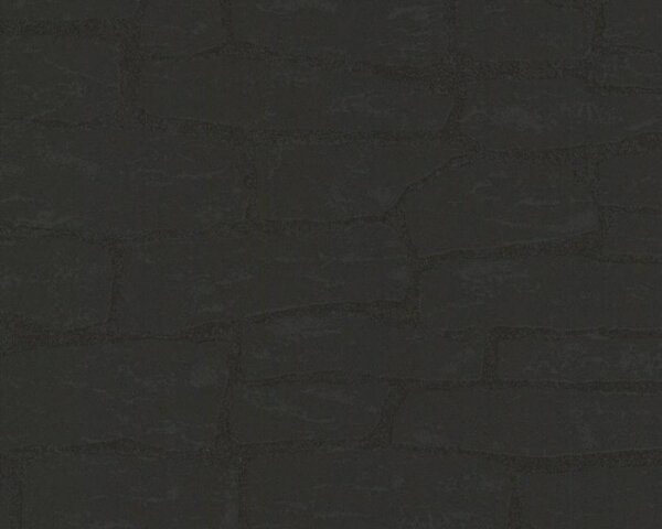 A.S. Création | Vliesová tapeta na stenu Black and White 1395-11 | 0,53 x 10,05 m | čierna