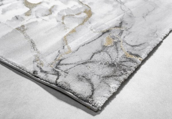 Koberec CRAFT MARBLE sivý
