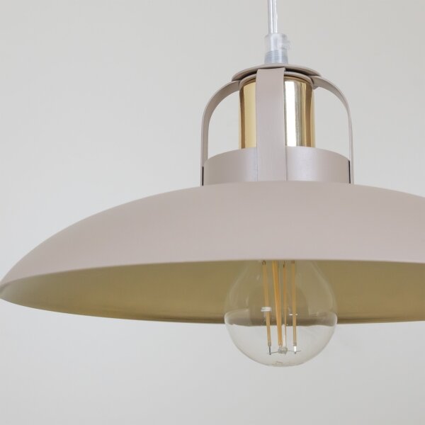 Brilagi - LED Luster na lanku FLAMENGO 2xE27/60W/230V béžová