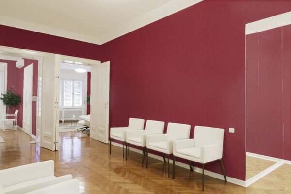 A.S. Création | Vliesová tapeta na stenu Versace 93570-4 | 0,70 x 10,05 m | červená