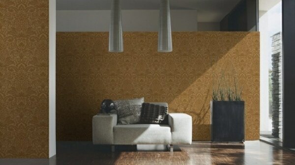 A.S. Création | Vliesová tapeta na stenu Luxury Wallpaper 30545-4 | 0,52 x 10 05 m | zlatá