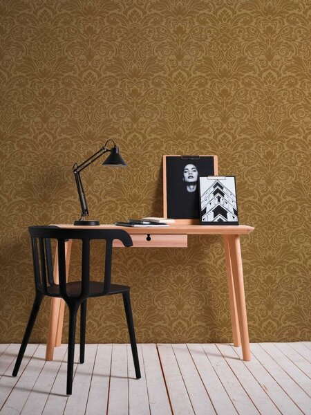 A.S. Création | Vliesová tapeta na stenu Luxury Wallpaper 30545-4 | 0,52 x 10 05 m | zlatá