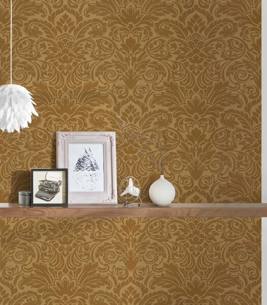 A.S. Création | Vliesová tapeta na stenu Luxury Wallpaper 30545-4 | 0,52 x 10 05 m | zlatá