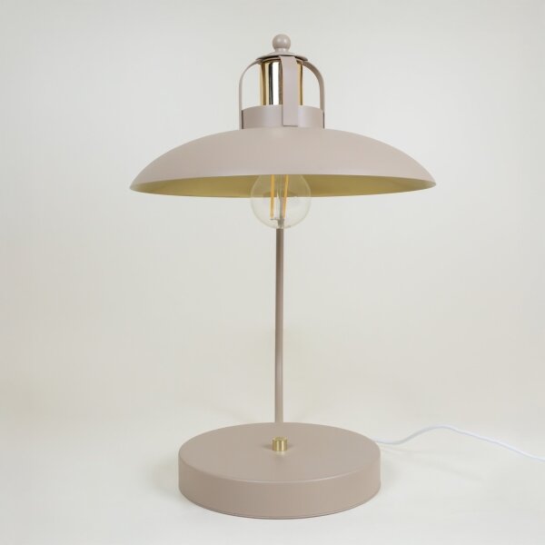 Brilagi - LED Stolná lampa FLAMENGO 1xE27/60W/230V béžová
