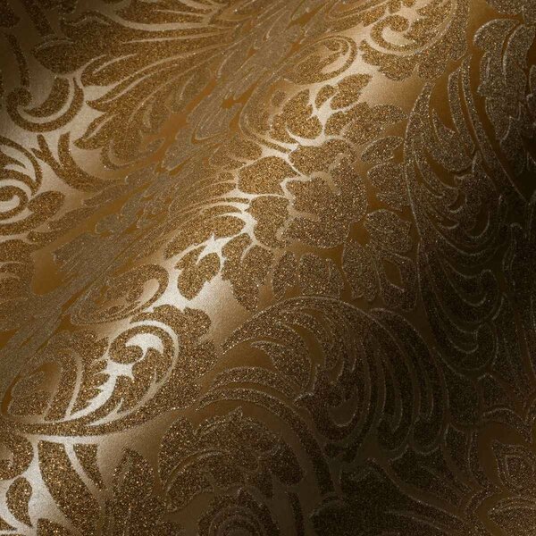 A.S. Création | Vliesová tapeta na stenu Luxury Wallpaper 30545-4 | 0,52 x 10 05 m | zlatá