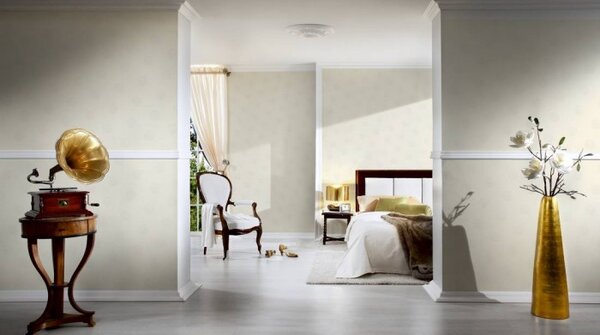 A.S. Création | Vliesová tapeta na stenu Versace 34862-1 | 0,70 x 10,05 m | biela