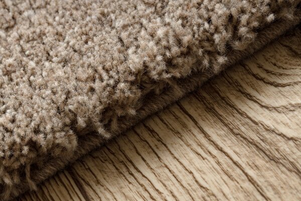 Koberec DUNE WOOL 497 06 TM620 hnedý