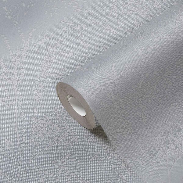A.S. Création | Vliesová tapeta na stenu Pure Elegance 39766-3 | 0,53 x 10,05 m | modrá, šedá