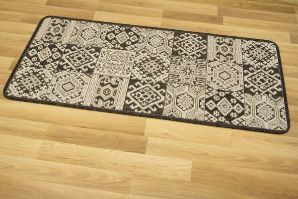 Koberec FLEX 19636/80 Aztec Romby grafitový