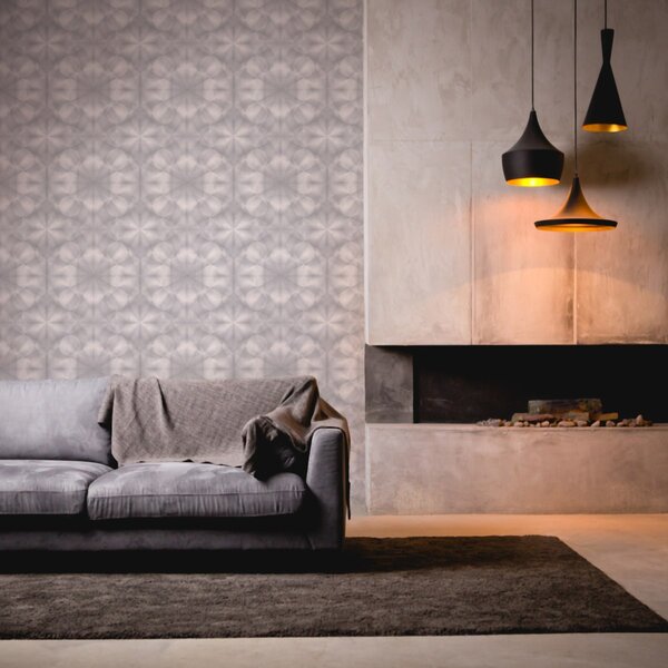 A.S. Création | Vliesová tapeta na stenu My Home My Spa 38692-2 | 0,53 x 10,05 m | šedá