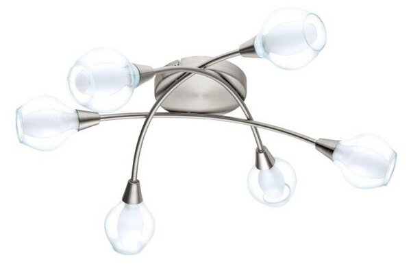 Eglo 32595 - Prisadený luster ARNADO 6xG9/33W/230V matný chróm