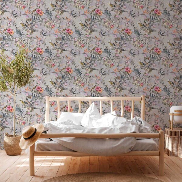 A.S. Création | Vliesová tapeta na stenu Dream Flowery 38178-2 | 0,53 x 10,05 m | viacfarebná