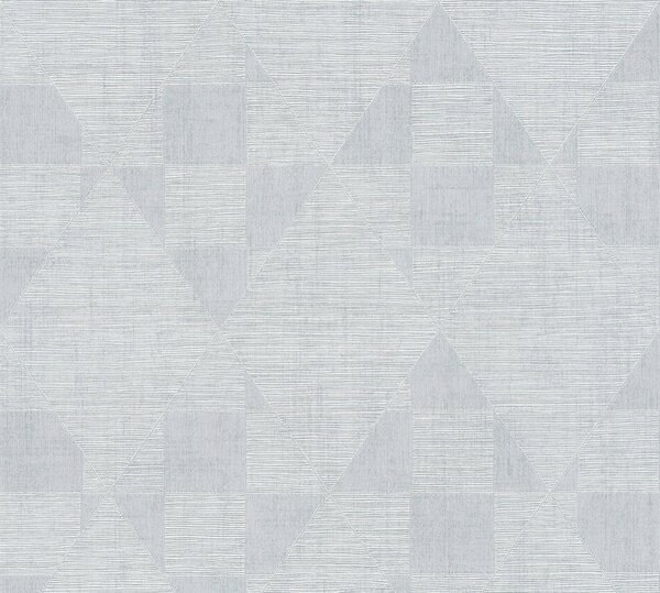 A.S. Création | Vliesová tapeta na stenu Titanium 3 38196-2 | 0,53 x 10,05 m | metalická, šedá