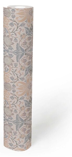 A.S. Création | Vliesová tapeta na stenu Art of Eden 39056-4 | 0,53 x 10,05 m | biela, béžová, šedá