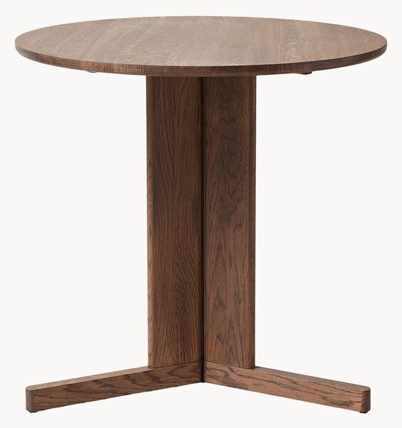 Okrúhly skladací jedálenský stôl Trefoil, Ø 75 cm