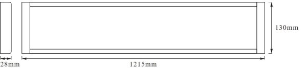 Osram - LED stropné svietidlo OFFICE LINE LED/48W/230V 121,5 cm