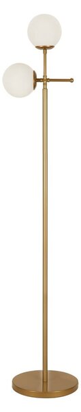 Stojacia lampa v zlatej farbe Squid Lighting Kruva, výška 174 cm