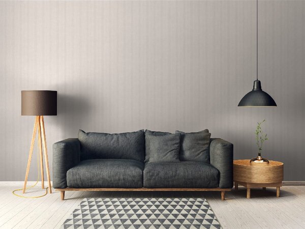 A.S. Création | Vliesová tapeta na stenu Maison Charme 39076-2 | 0,53 x 10,05 m | béžová, krémová, šedá