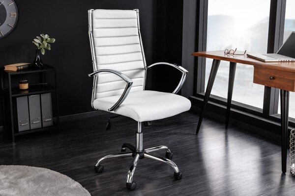 Kancelárska stolička Big Deal 107-117cm biela »