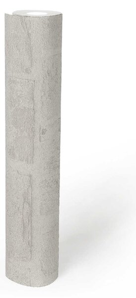 A.S. Création | Vliesová tapeta na stenu Natural Living 38637-2 | 0,53 x 10,05 m | biela, šedá
