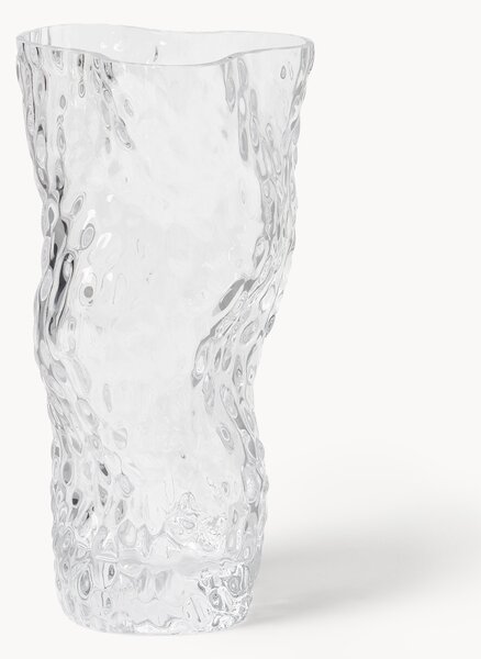 Ručne fúkaná sklenená váza Ostrea Rock, V 30 cm