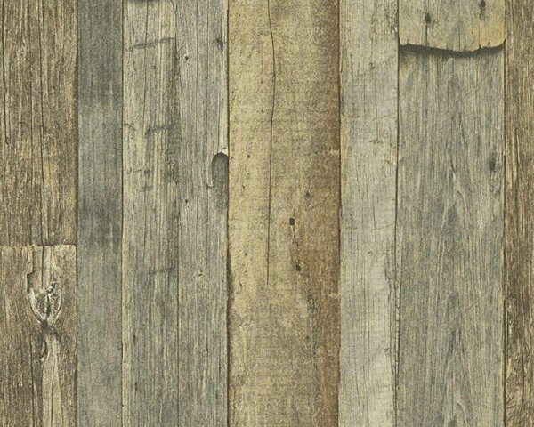 A.S. Création | Vliesová tapeta na stenu Best of Wood & Stone 95931-3 | 0,53 x 10,05 m | hnedá