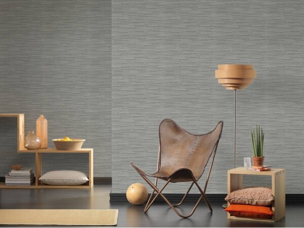 A.S. Création | Vliesová tapeta na stenu Best of Wood & Stone 7097-14 | 0,53 x 10,05 m | šedá