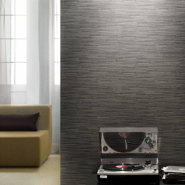 A.S. Création | Vliesová tapeta na stenu Best of Wood & Stone 7097-14 | 0,53 x 10,05 m | šedá