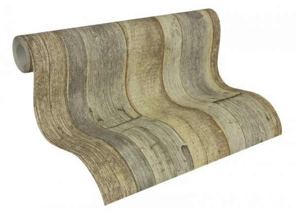 A.S. Création | Vliesová tapeta na stenu Best of Wood & Stone 95931-3 | 0,53 x 10,05 m | hnedá