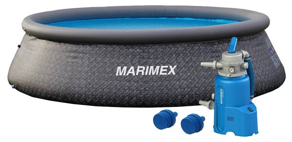 Marimex | Bazén Tampa 3,66x0,91 m s pieskovou filtráciou - motív RATAN | 19900111