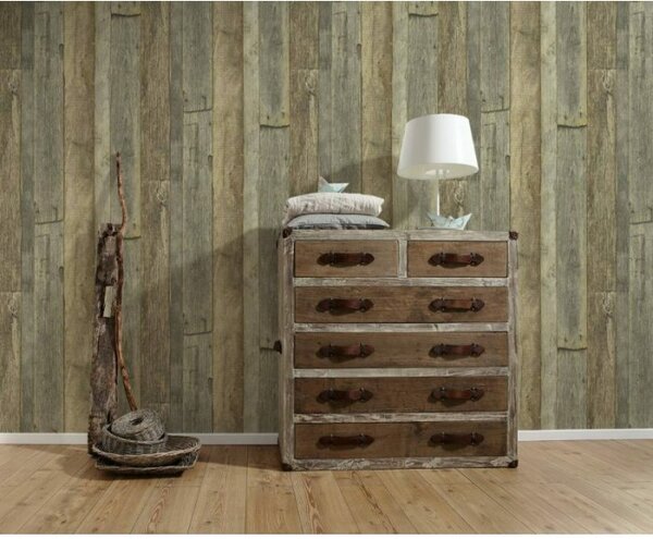 A.S. Création | Vliesová tapeta na stenu Best of Wood & Stone 95931-3 | 0,53 x 10,05 m | hnedá