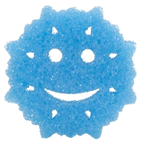 SRUB DADDY Hubka na riad a čistenie, šikovná hubka SCRUB DADDY, LIMITOVANÁ EDÍCIA - Snehová vločka