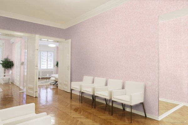 A.S. Création | Vliesová tapeta na stenu New Walls 37423-2 | 0,53 x 10,05 m | ružová
