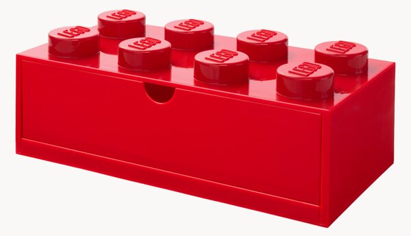 Úložná zásuvka LEGO s 8 gombíkmi Brick
