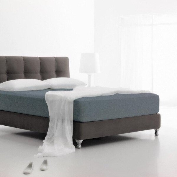 Áčko AC 8581306860359001 8581306860359001 - napínacie prestieradlo SUPER STRETCH 90x200 cm, grafit